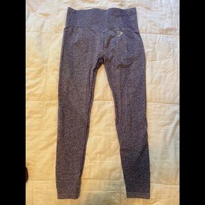 Gymshark Flex High Waisted Leggings - Speckled Purple. Size Medium